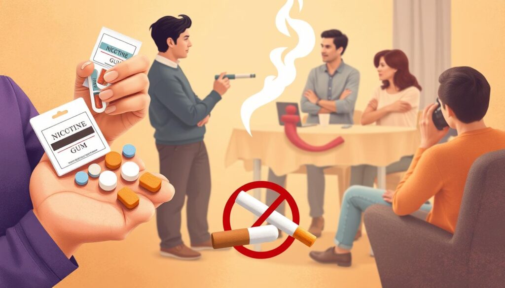 métodos para cessação do uso de nicotina